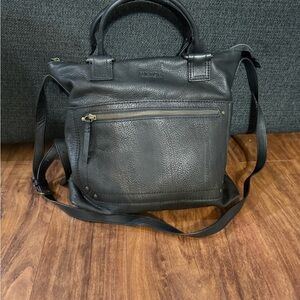 American Leather Black Bag